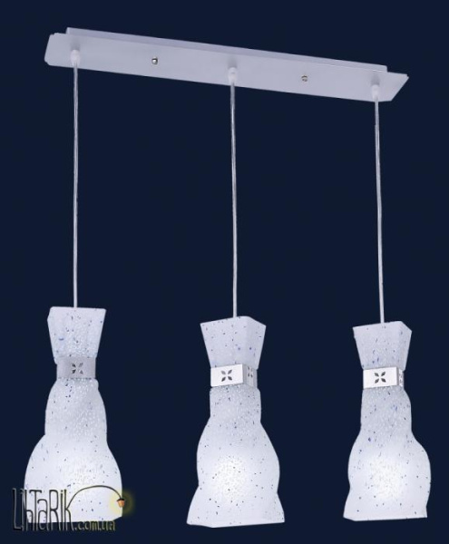 Levistella Подвесная люстра 7043888-3 ГОЛУБАЯ