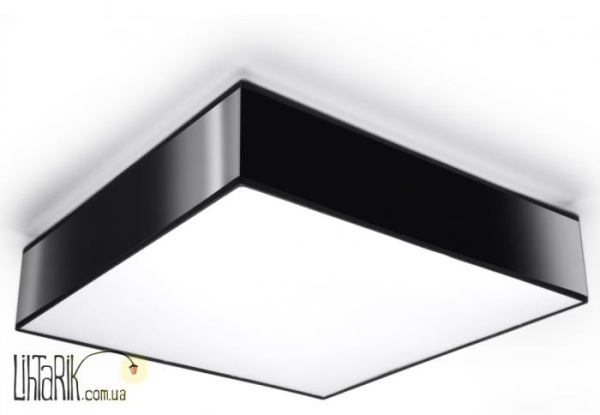 SOLLUX LIGHTING Светильник припотолочный HORUS 45 Czarny SL.0139