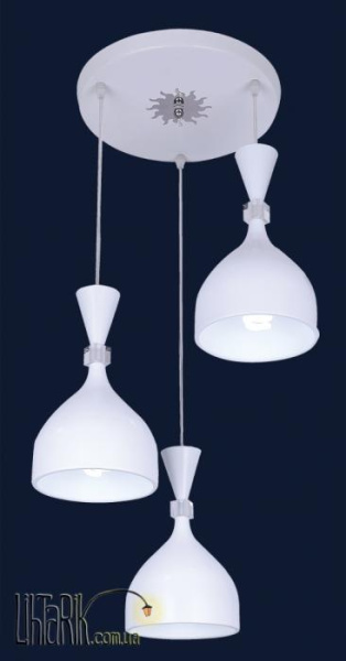 Levistella Подвесная люстра 7043748-3 БЕЛАЯ