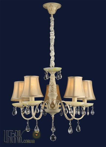 Levistella Люстра 755MK30107-5 CRM+GLD