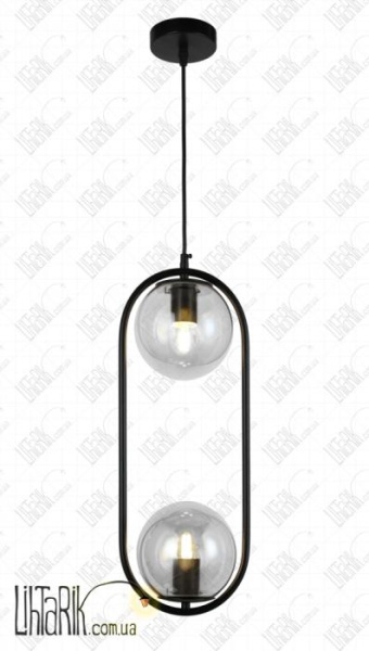 Levistella Подвесной светильник 91638-2 BK CL (91638-2 BK+CL)