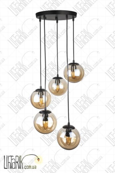 Levistella подвесной светильник 756PR150F-5 BK BR (300) (756PR150F-5 BK+BR (300))