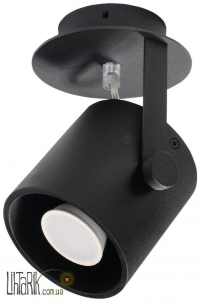 SOLLUX LIGHTING Светильник припотолочный LAROSA 1 Czarny SL.0313