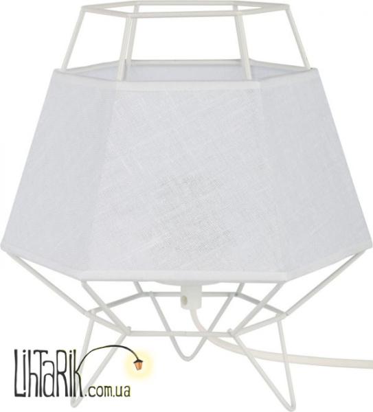 TK Lighting CRISTAL white настольная лампа - 2951