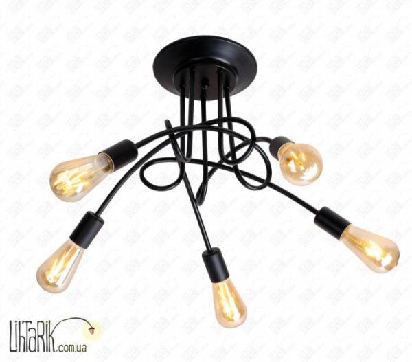 Levistella Подвесной светильник 761BZ05-5 BK