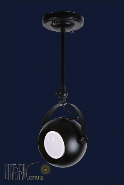 Потолочный направленный светильник 7521209-1A BK