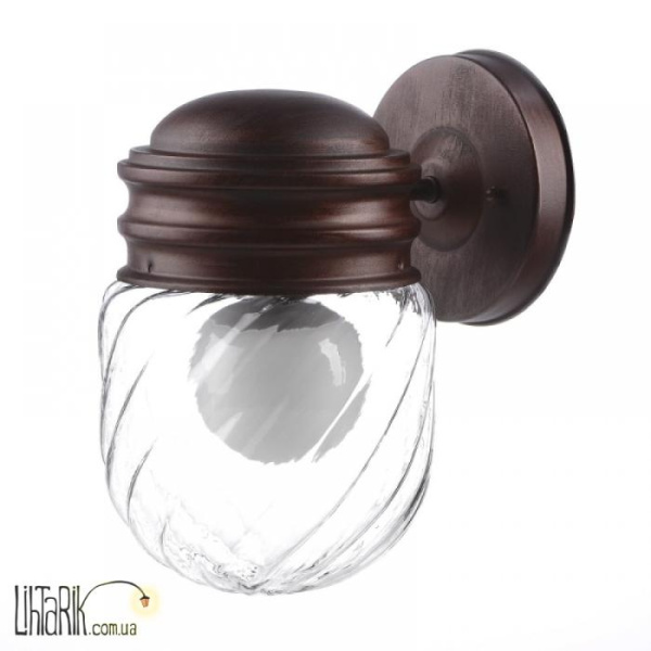 GL-97 AM BK/Red светильник уличный (Brille 34-032)