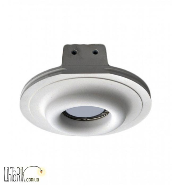 Декоративный гипсовый врезной LED светильник ML-Gesso 01