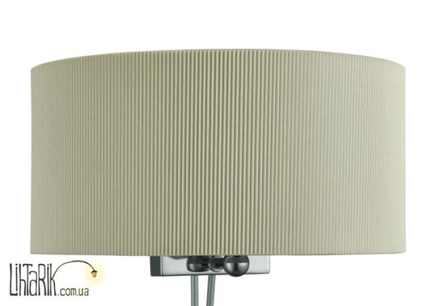 Бра Searchlight Drum Pleat 3462-2CR