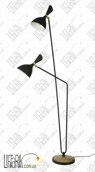 Levistella торшер 9192077-2 BK