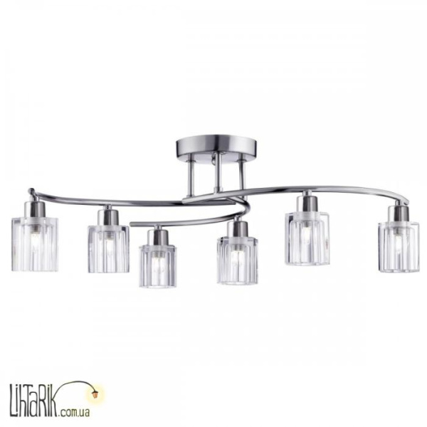 Люстра припотолочная Searchlight ICE BLOCK 2926-6SS