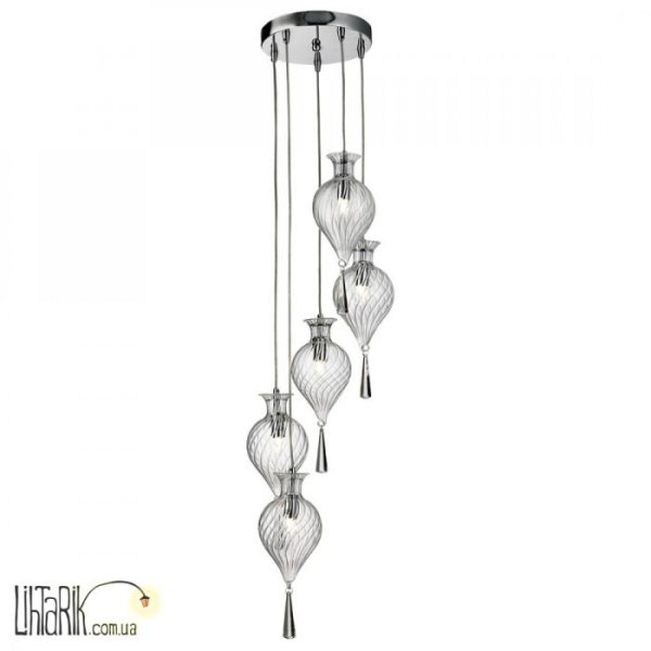 Подвесной светильник Searchlight TWIRLS 7275-5СС