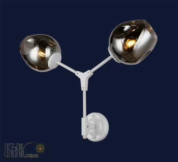 Levistella Настенный светильник 756LWPR0231-2WH BK (756LWPR0231-2WH+BK)