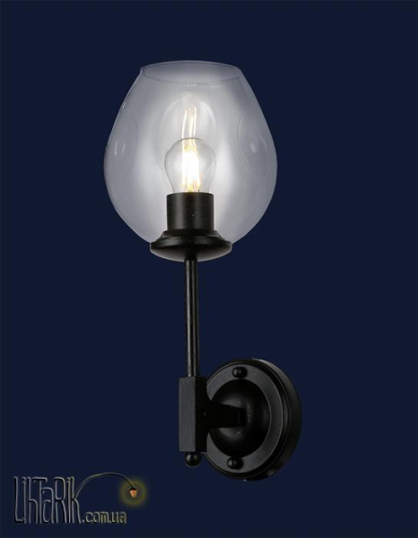 Levistella Настенный светильник 756LWPR0231-1BK CL (756LWPR0231-1BK+CL)