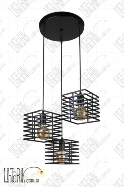 Levistella Потолочный светильник 756PR104F-3 BK (300)