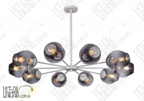 Levistella потолочна люстра 7526039-10 WH BK (7526039-8 WH+BK)