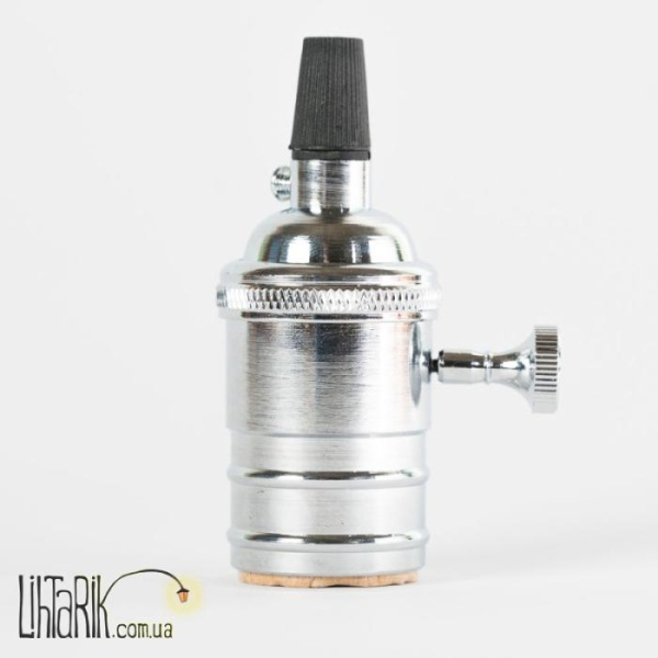 Levistella Латунный патрон с выключателем хромированный