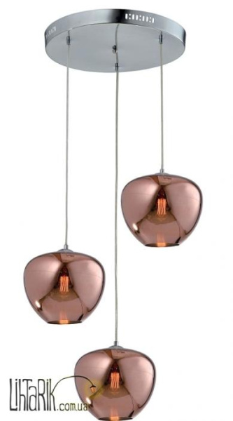 Auhilon Светильник подвесной AURA 3B Gold (MD12105-3RG-B)
