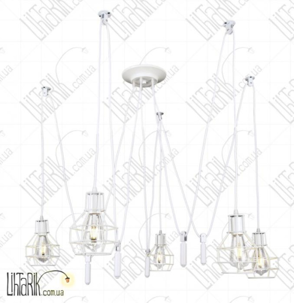 Levistella потолочная подвесная люстра 7529076-5 WH