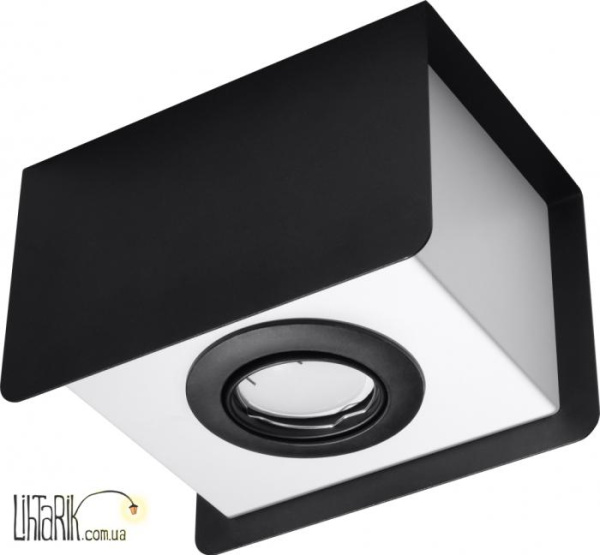 SOLLUX LIGHTING Светильник припотолочный STEREO 1 Czarny SL.0409
