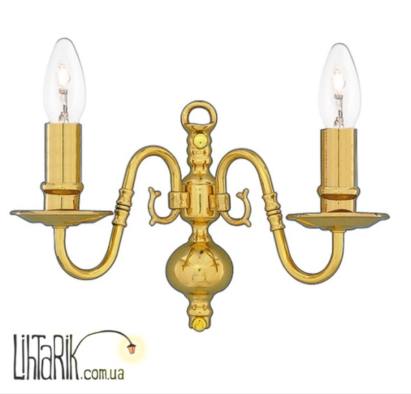 Бра Searchlight FLEMISH 1019-2PB