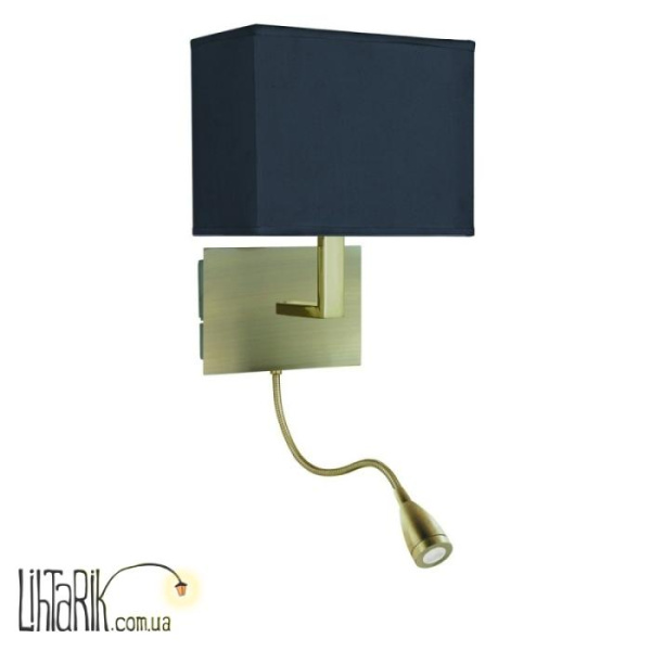 Бра Searchlight ADJUSTABLE Wall 6519AB-BK
