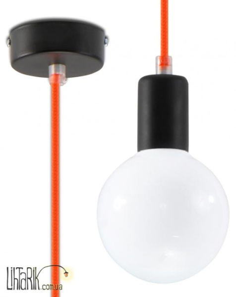 SOLLUX LIGHTING Светильник подвесной EDISON Pomaraczowa SL.0154
