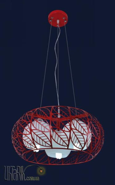 Levistella Подвесная люстра 7076402-3 КРАСНЫЙ