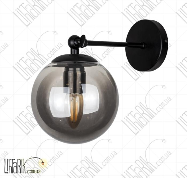 Levistella настенный светильник 756WPR150F-1 BK BK (756WPR150F-1 BK+BK)