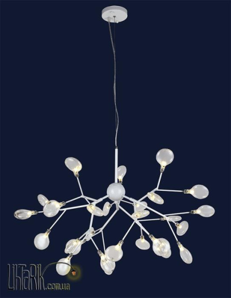 Levistella подвсная люстра 756LPR0233-27 WH CL (756LPR0233-27 WH+CL)