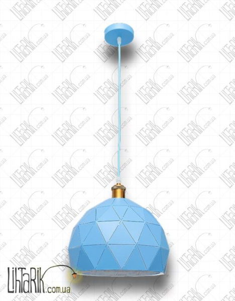 Полигональный подвес 7529523 BLUE