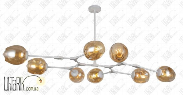 Levistella потолочная подвесная люстра 752L7731-8 WH BR (752L7731-8 WH+BR)
