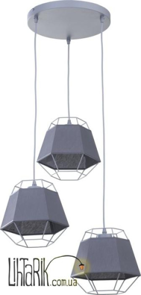Люстра TK Lighting CRISTAL GRAY - 2340