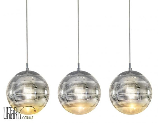 Auhilon Светильник подвесной MILA II 3P 3p Chr (15254-3P)