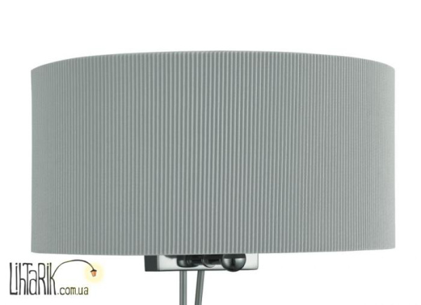 Бра Searchlight Drum Pleat 3462-2SI