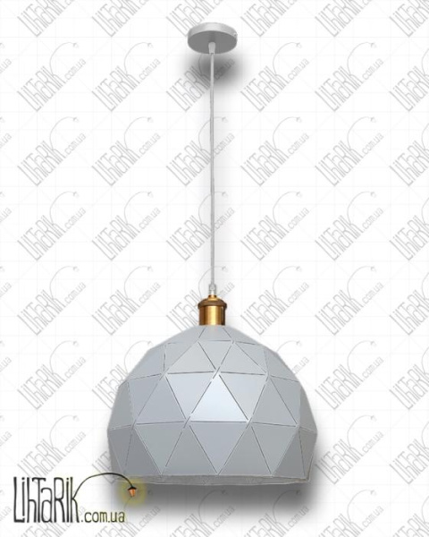Полигональный подвес 7529523 GREY