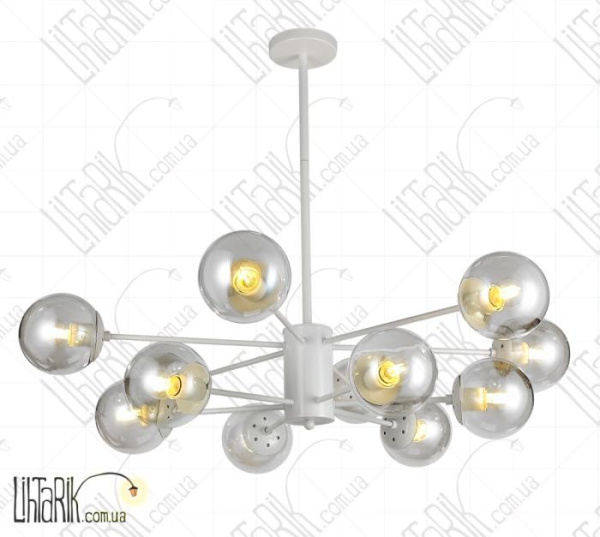 Levistella потолочна люстра 7526033-12 WH CL (7526033-12 WH+CL)