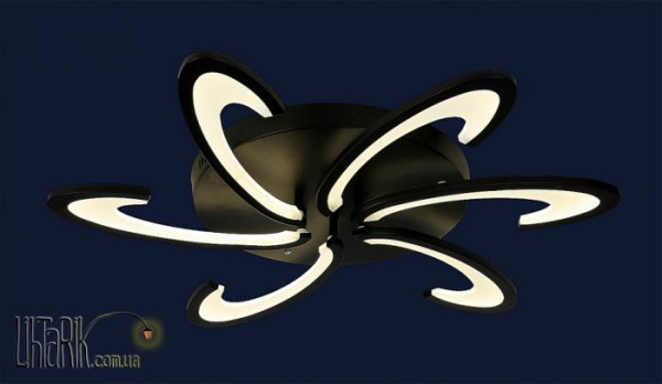 Levistella потолочный светильник 755MX10014-6 BK LED