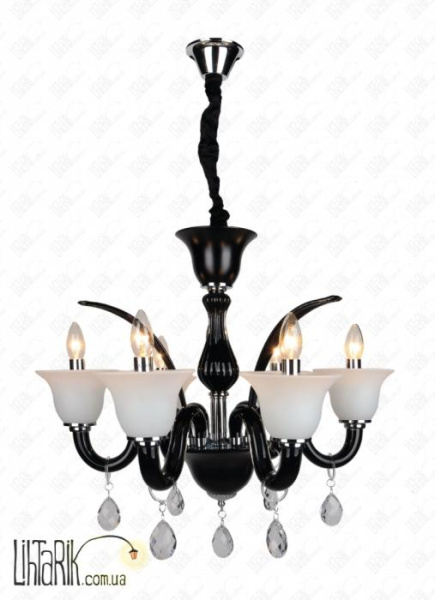Levistella Подвесная люстра 720MA2067-6 BK-2WH