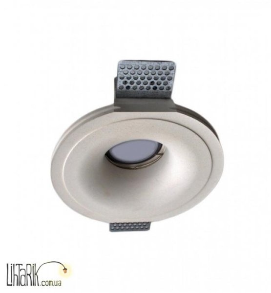 Декоративный гипсовый врезной LED светильник ML-Gesso 02