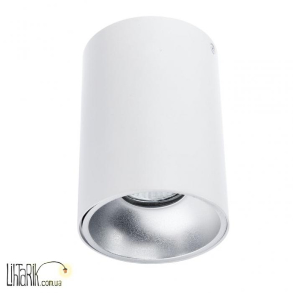 Auhilon Светильник припотолочный NERO biay/srebrny 1L (C1255-1L WH/S)