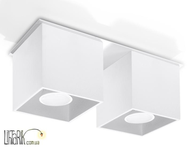 SOLLUX LIGHTING Светильник припотолочный QUAD 2 Biay SL.0065