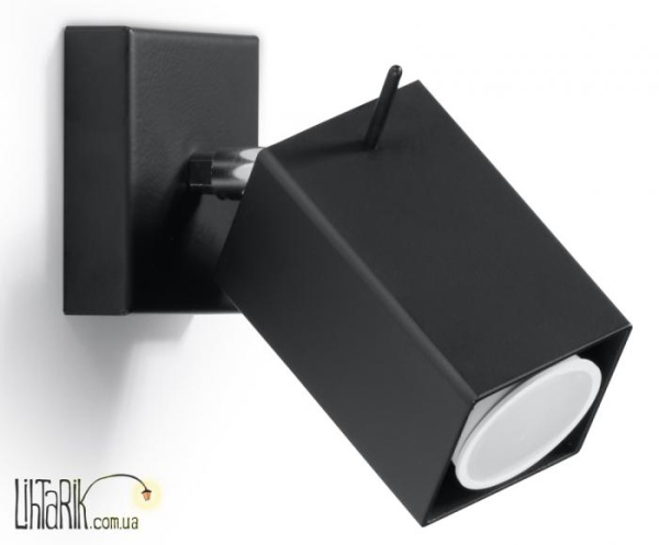 SOLLUX LIGHTING Светильник настенный MERIDA Czarny SL.0099