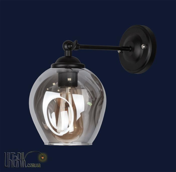 Levistella настенный светильник 756WPR0231F-1 BK+BK