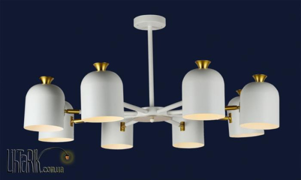 Levistella Подвесная люстра 756LPR1027-8 WH