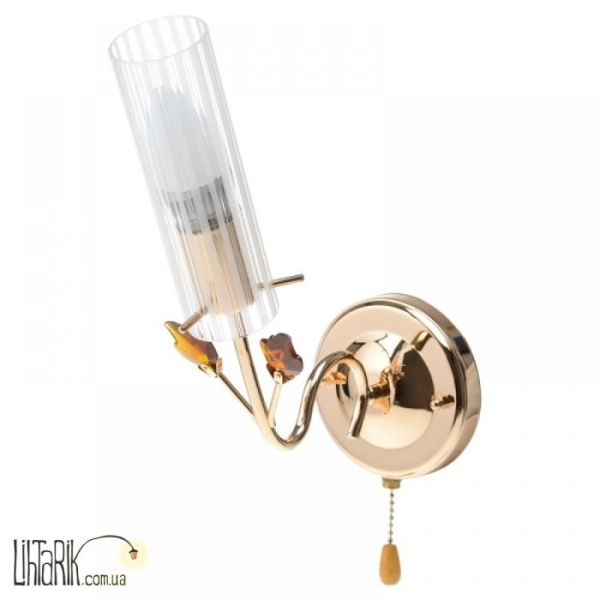 LK-84W/1 Бра с выключателем (Brille 187184)