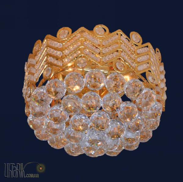 Хрустальная потолочная люстра 7182026-3 GD