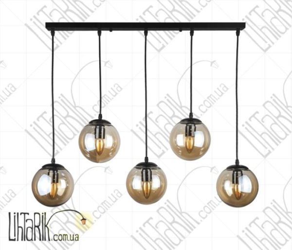 Levistella подвесной светильник 756PR150F-5 BK BR (700) (756PR150F-5 BK+BR (700))