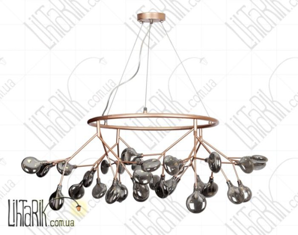 Levistella потолочная подвесная люстра 918LP263-36 RS BK (918LP263-36 RS+BK)