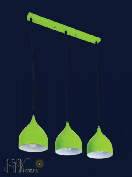 Levistella Подвесная люстра 7044461-3 GREEN